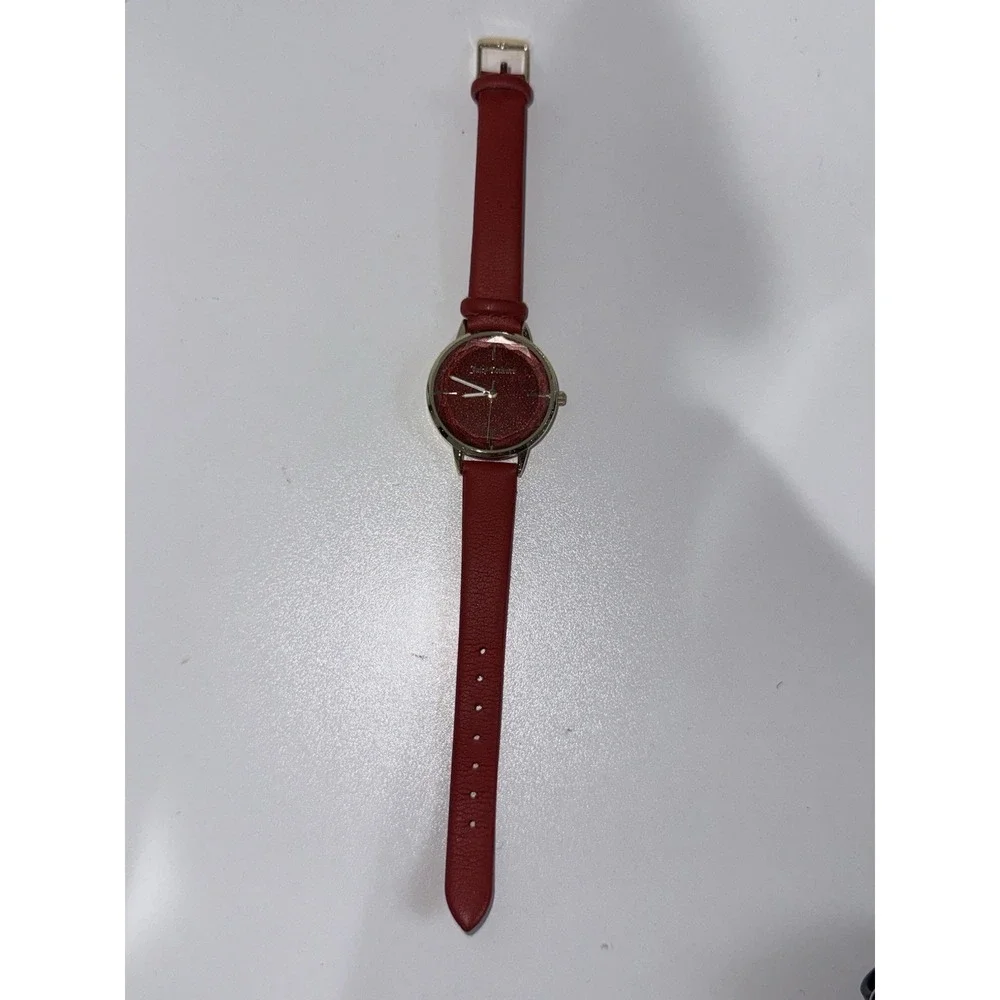 Juicy Couture‎ Red Crystal Watch Black Label